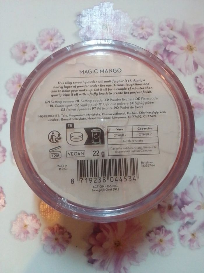 Poudre matifiante - photo numéro 2
