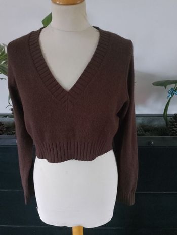 Pull court col V H&M