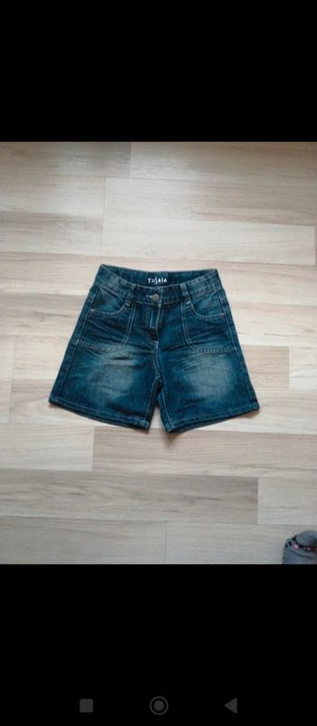 Short jean 9 ans