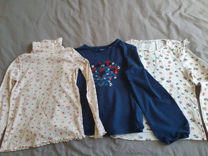 Lots t shirts manche longues
