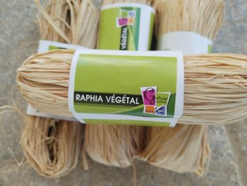 Raphia naturel Jardin Brin de Raphia