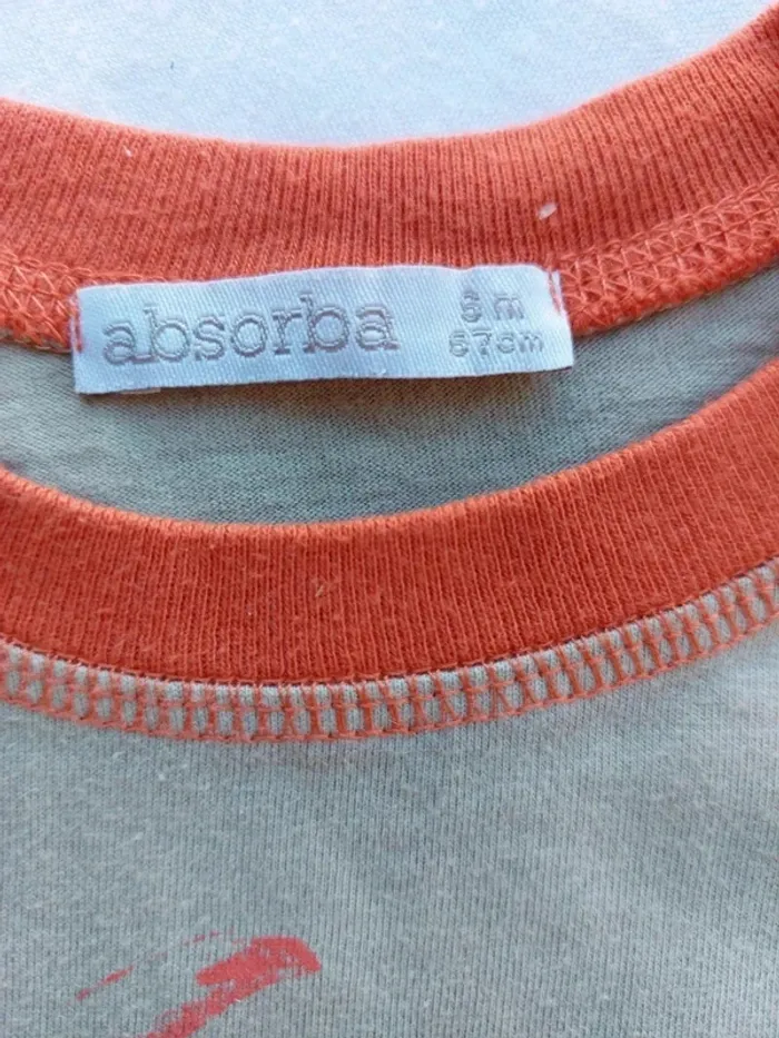 Tee-shirt 6 mois Absorba - photo numéro 4
