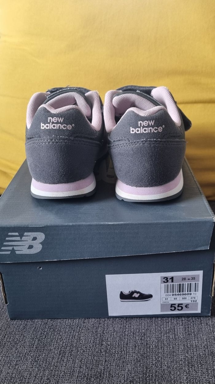Baskets à scratch New Balance 373 fille - photo numéro 6