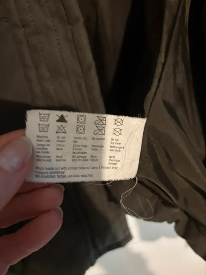 Manteau à capuche kaki Esprit taille 38-M très bon état - photo numéro 12