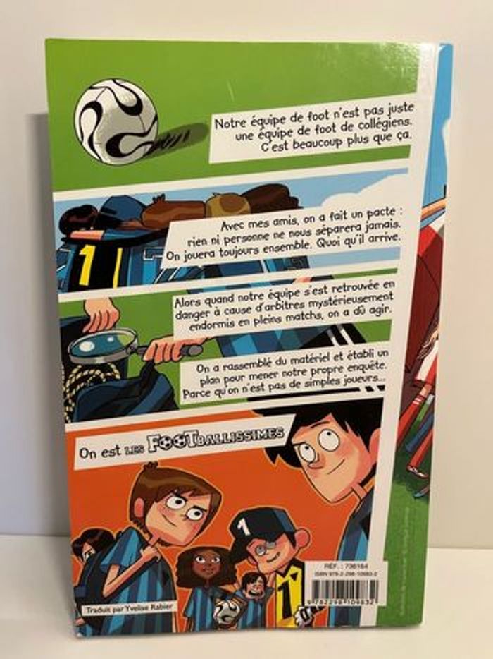 Livre : Les Footballissimes - Tome 1 - Mystère chez les arbitres - photo numéro 2