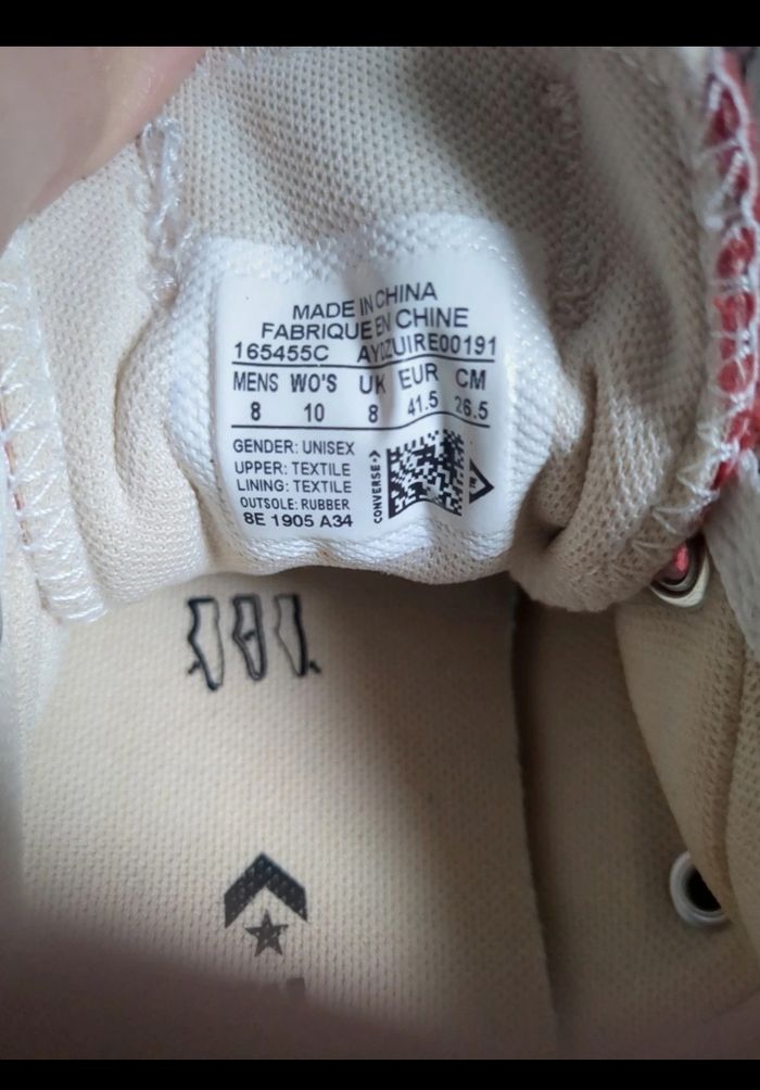 Baskets/sneakers Converse pointure 41,5 - photo numéro 9