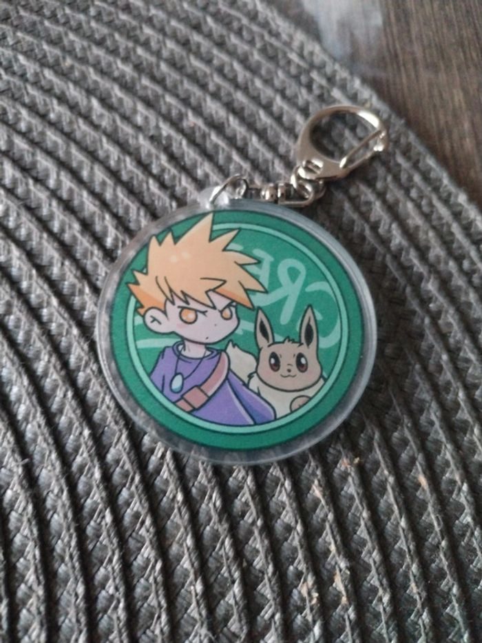 Porte clés pokémon acrylique dresseurs