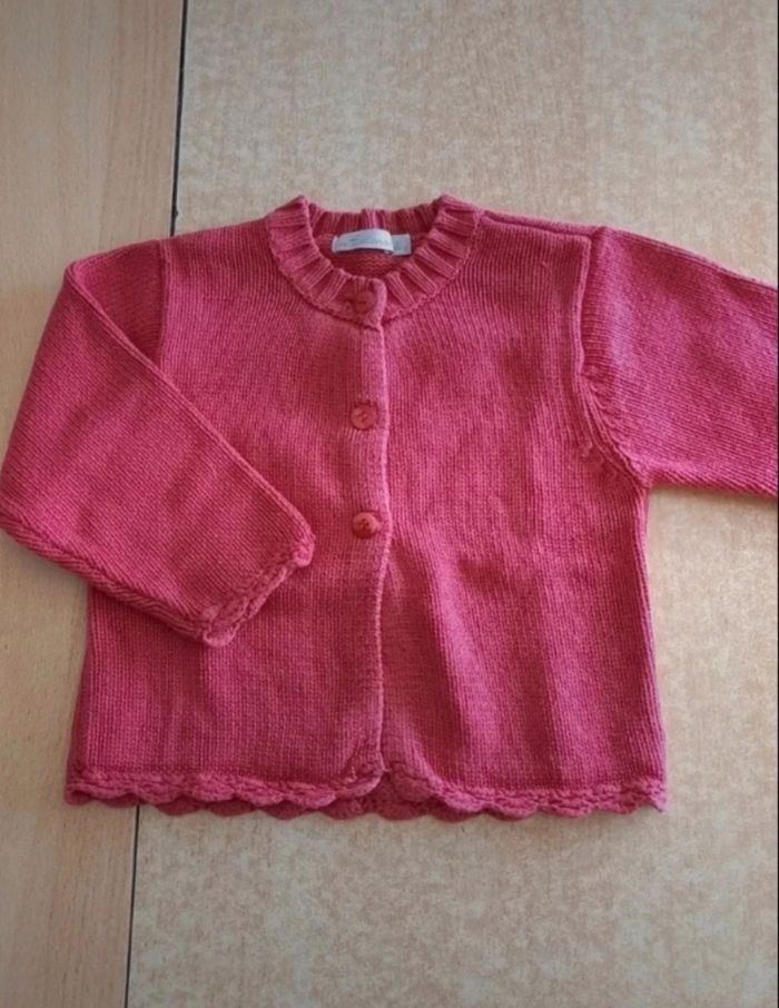 Gilet rose - photo numéro 3