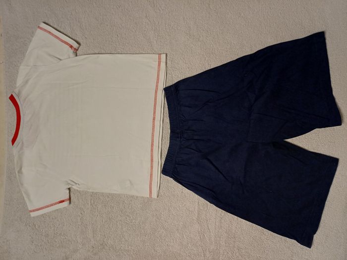Pyjamas pyja-short Tissaia 5 ans (réf perso V103)(familleac72) - photo numéro 2