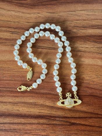 Collier Vivienne Westwood Or Jaune