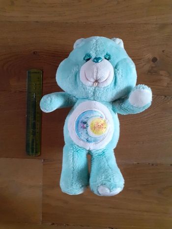 🧸 Peluche bisounours croissant de lune Gros dodo vintage