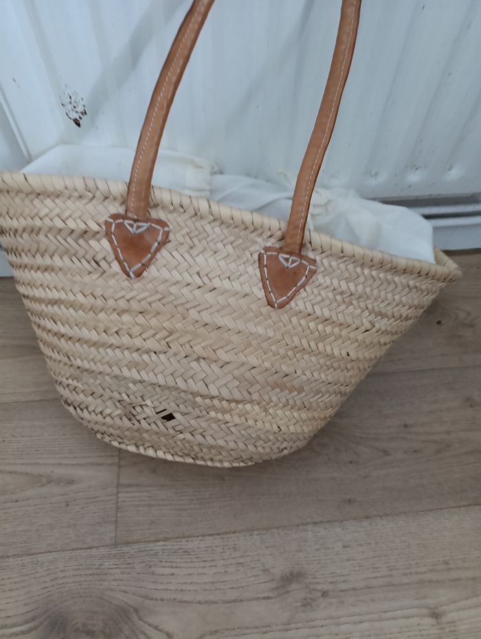 Sac fourre tout en osier - photo numéro 5