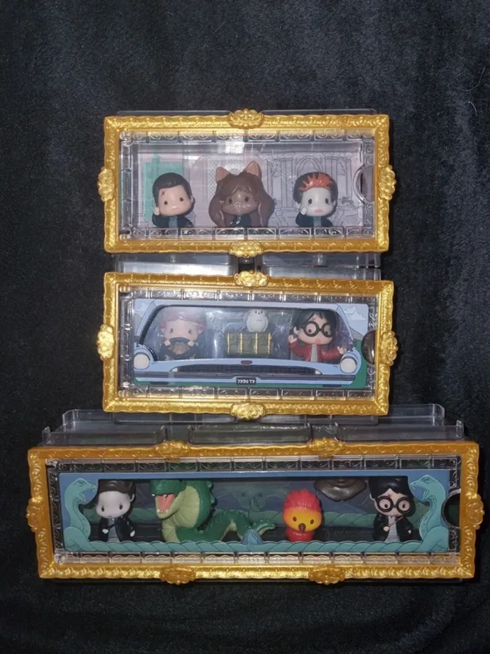 Lot Figurine Micro Magical Moments, Harry Potter