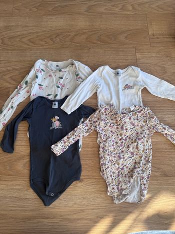  bodies bébé - Petit Bateau, Hema & H&M 12 18 mois 