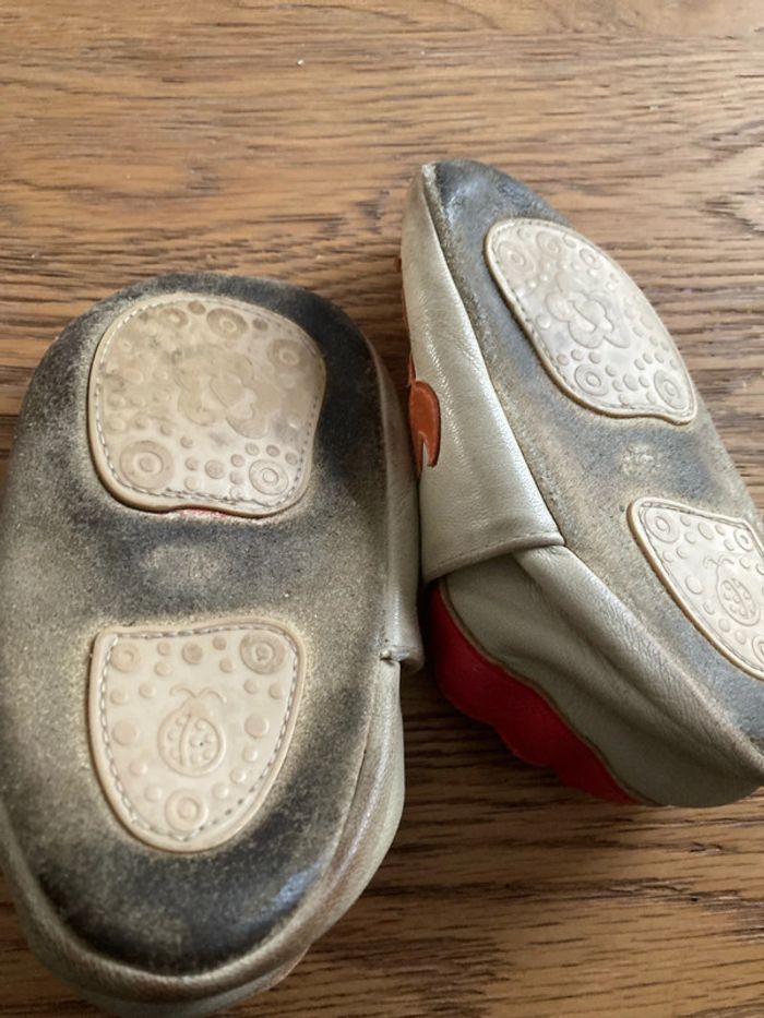 Chaussons en cuir Garçon - photo numéro 2