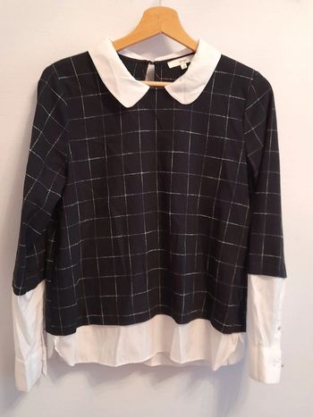 Sublime blouse avec col