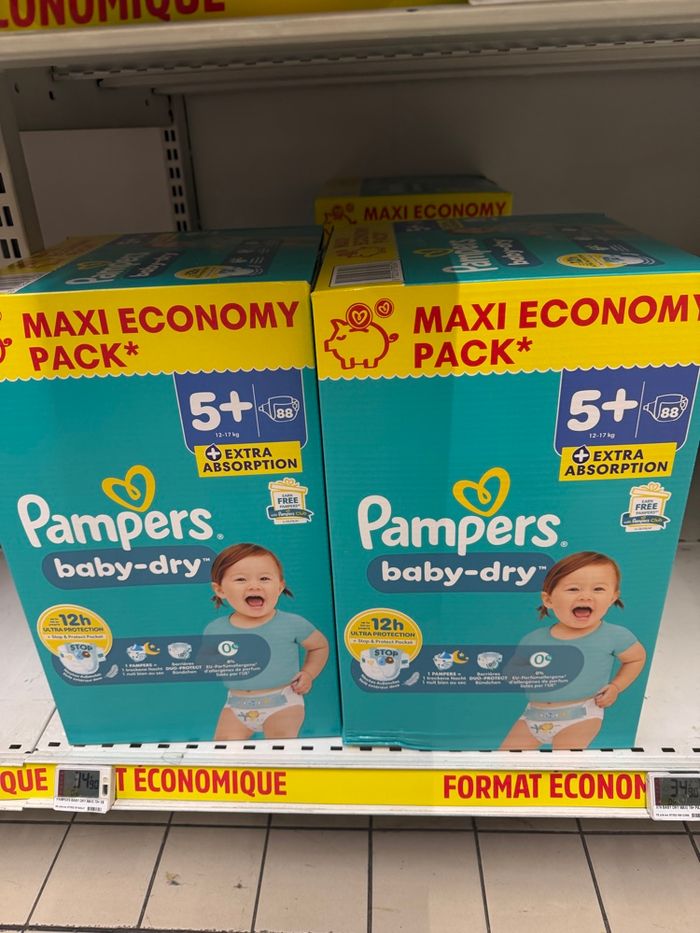 Pampers vaby dry t5+