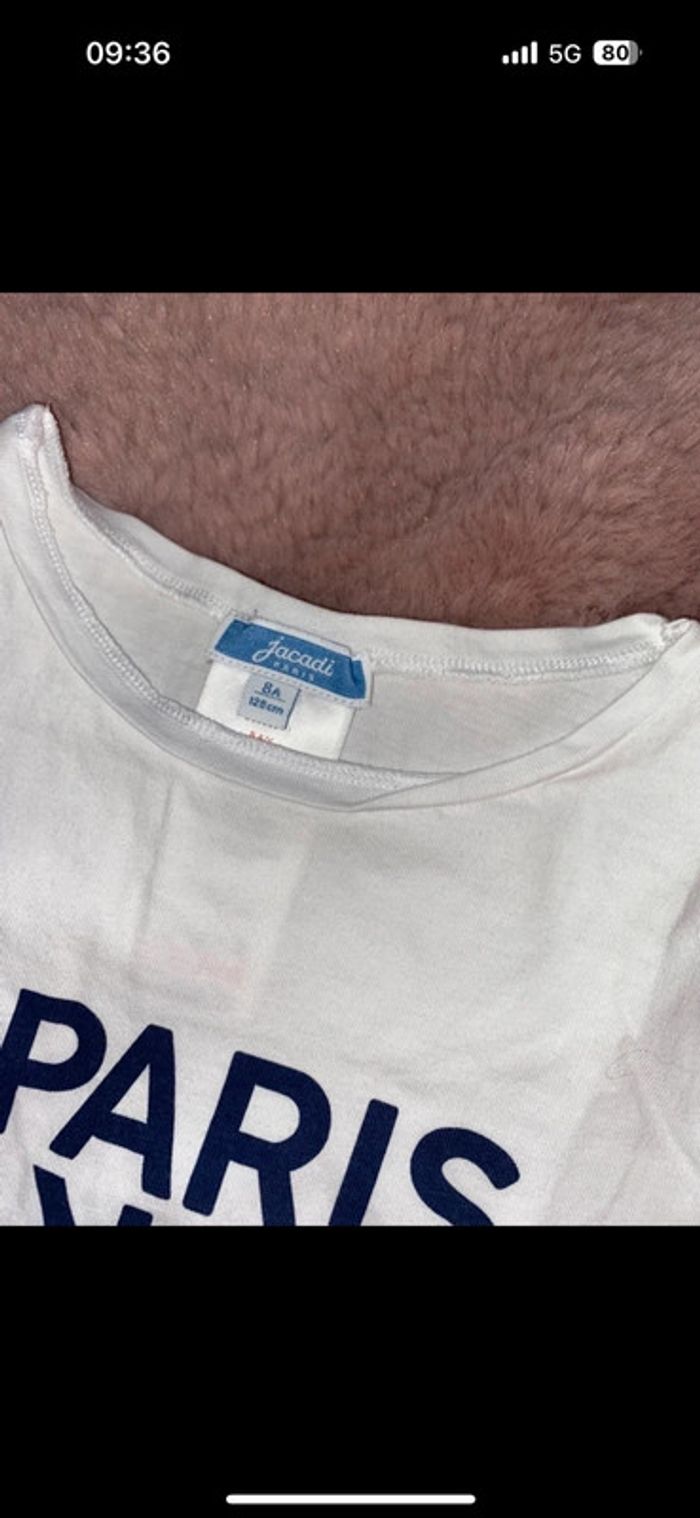 Tee shirt jacadi 8 ans - photo numéro 2
