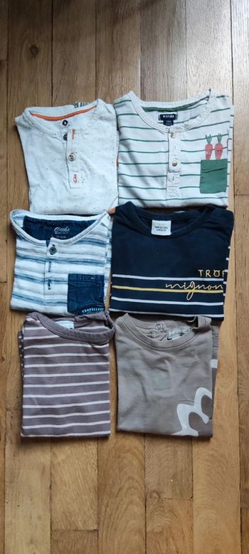 Lot Haut manches longues 2ans