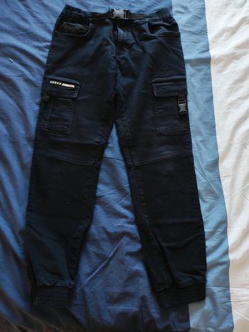 Pantalon cargo noir homme – NPO Men – Taille 40