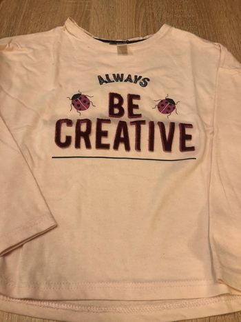 T shirt manches longues 6 ans fille