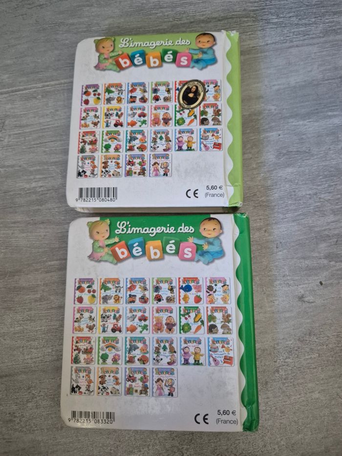 Lot de 2 imagiers des bebe - photo numéro 3