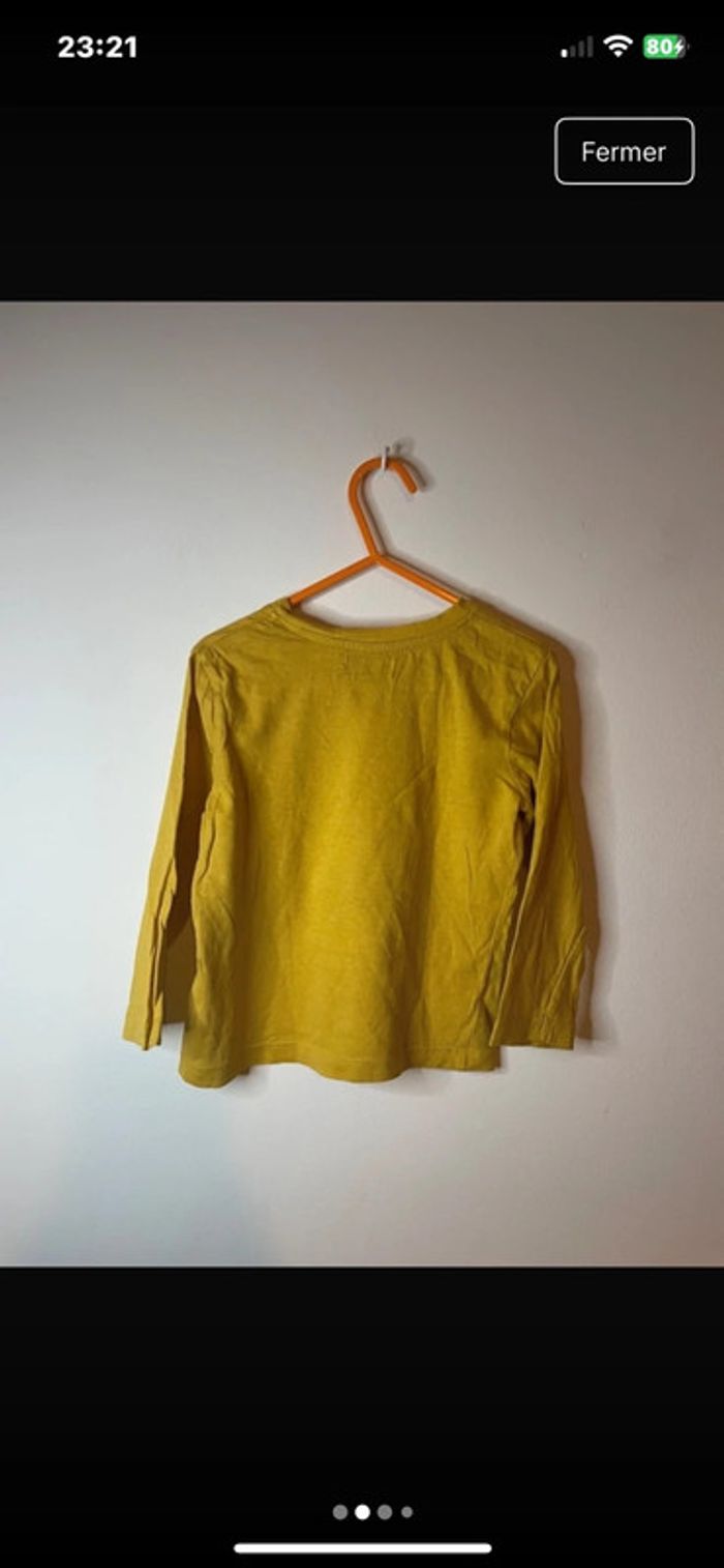 Tee shirts manches longues tissaia 4 ans garçon - photo numéro 2