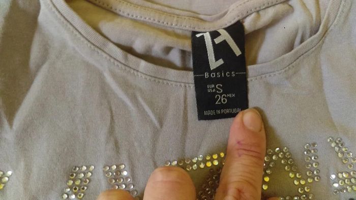 T-shirt femme à manches courtes Taille S - Zara - photo numéro 4