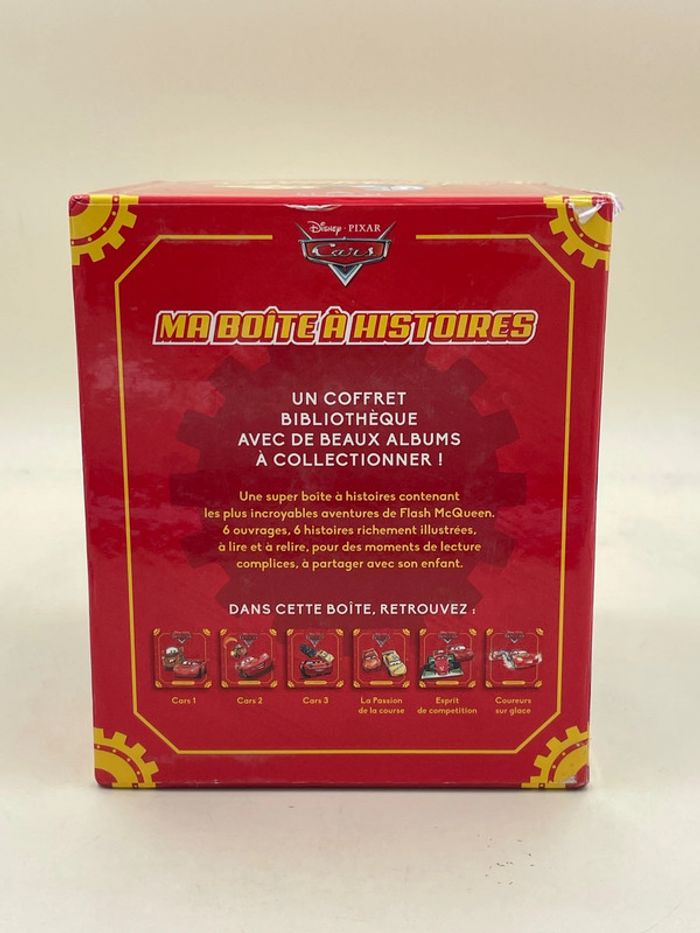 Coffret de 6 livres Disney Pixar Cars Hachette Ma boites à histoires - photo numéro 2