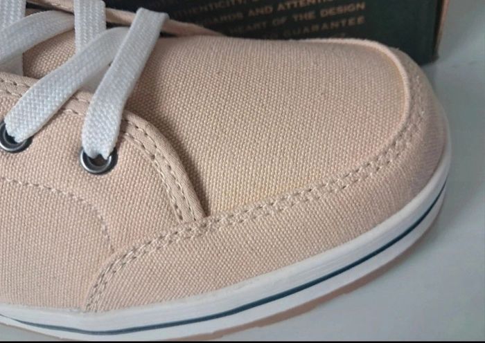 Aigle baskets été en toile beige P.41 neuves - photo numéro 4