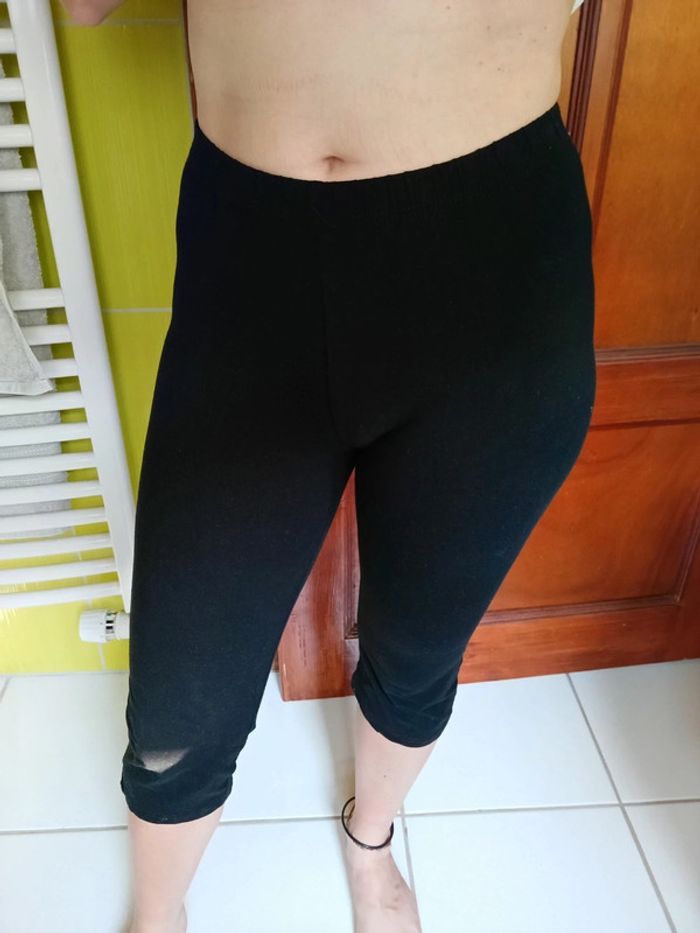 Pantacourt femme noir Blancheporte