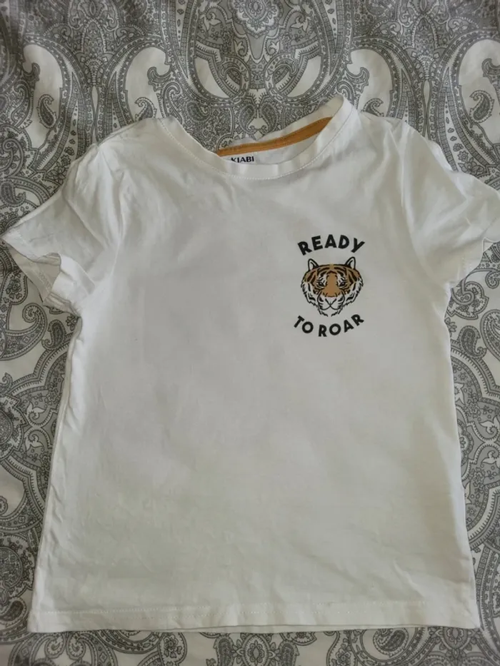 T-shirt manches courtes lion kiabi 6 ans