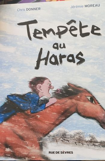 Tempête au haras BD