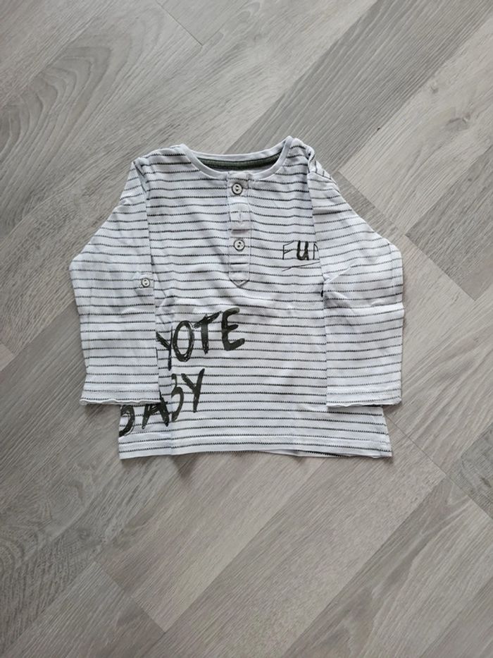 Lot tee-shirts "Inextenso" 12-18mois - photo numéro 4