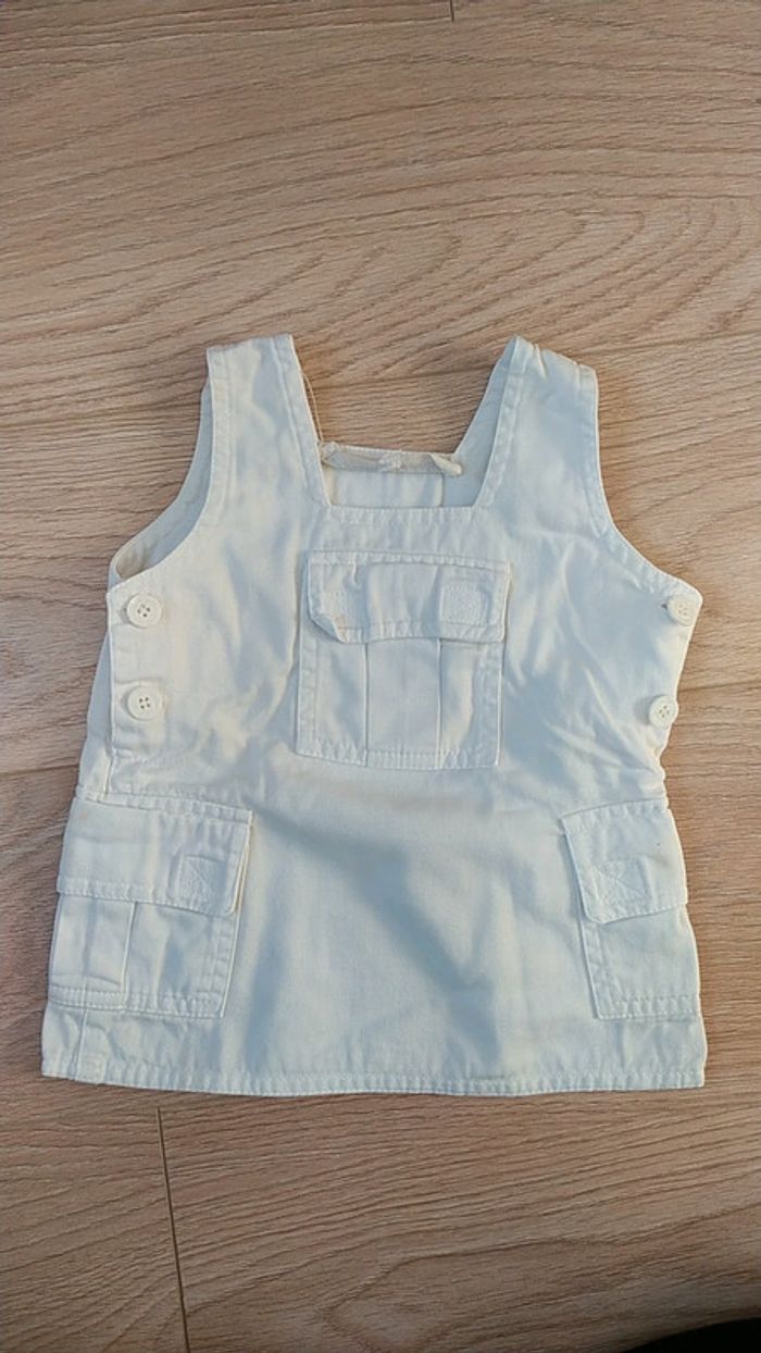 Robe blanche 6 mois