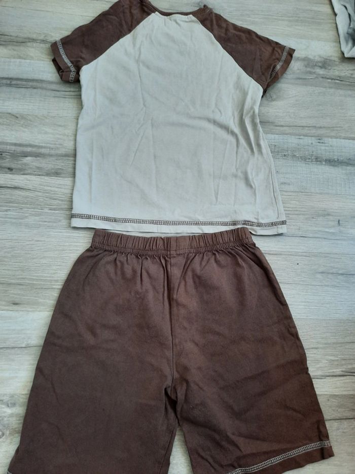Pyjama 2 pièces short pirates 3 ans - photo numéro 3