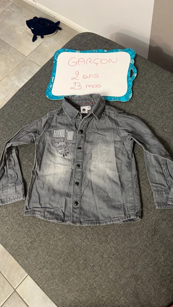 Chemise 24 mois