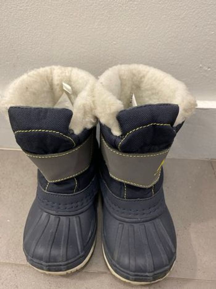 Bottes de neige chaudes imperméables taille 24/25 - photo numéro 7