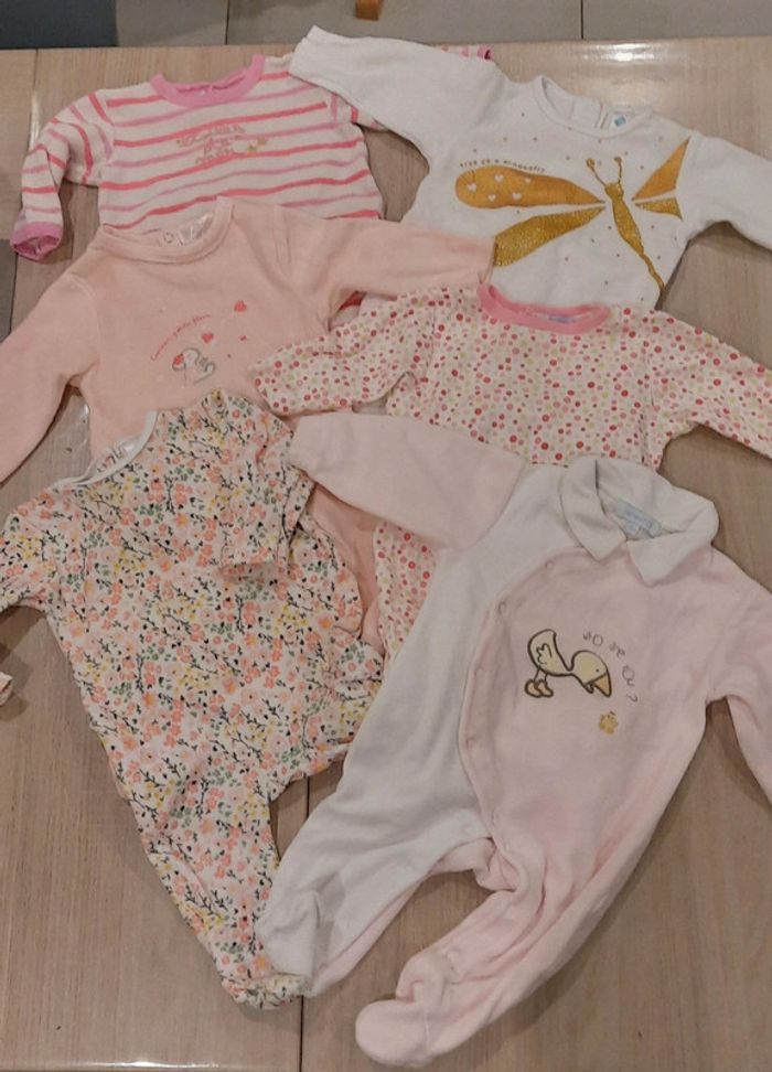 Lot de 6 pyjamas 6 mois