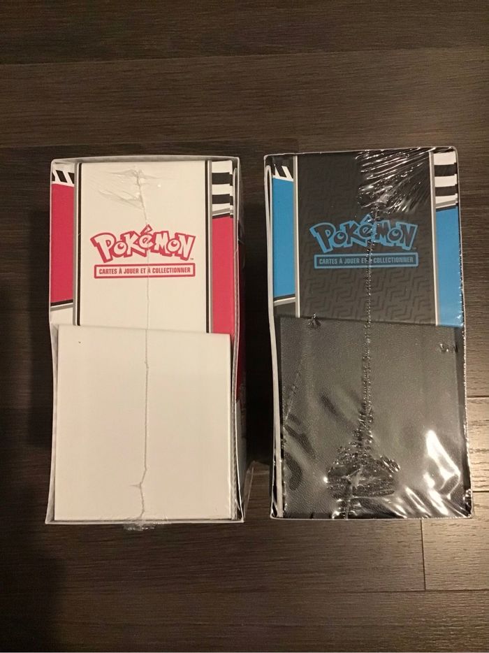 Duo ETB Cartes Pokémon foudre noire flamme blanche EV10.5 coffret dresseur d’élite - photo numéro 4