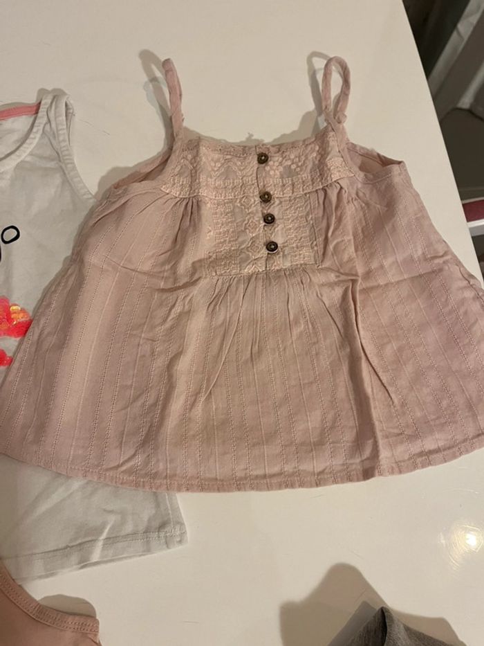 Lot 4 débardeurs fille - photo numéro 4