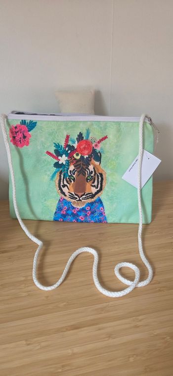 Sac brodée tigre🐅 - neuf