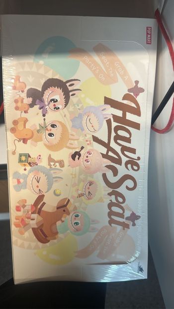 PopMart Labubu The Monsters Have A Seat WHOLE SET Display x6 Scellé