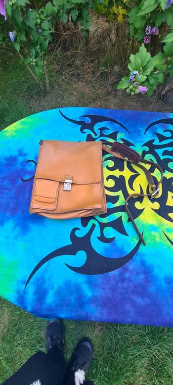 Sacoche homme cuir vintage