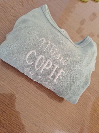 Pyjama velours 9 mois