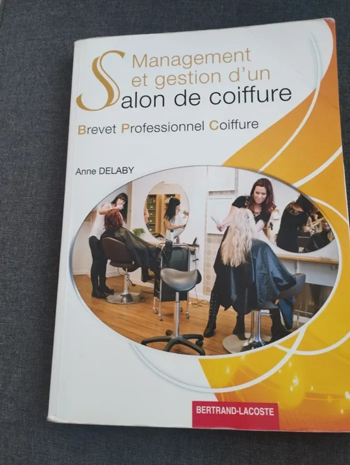 Livre management et gestion d'un salon de coiffure