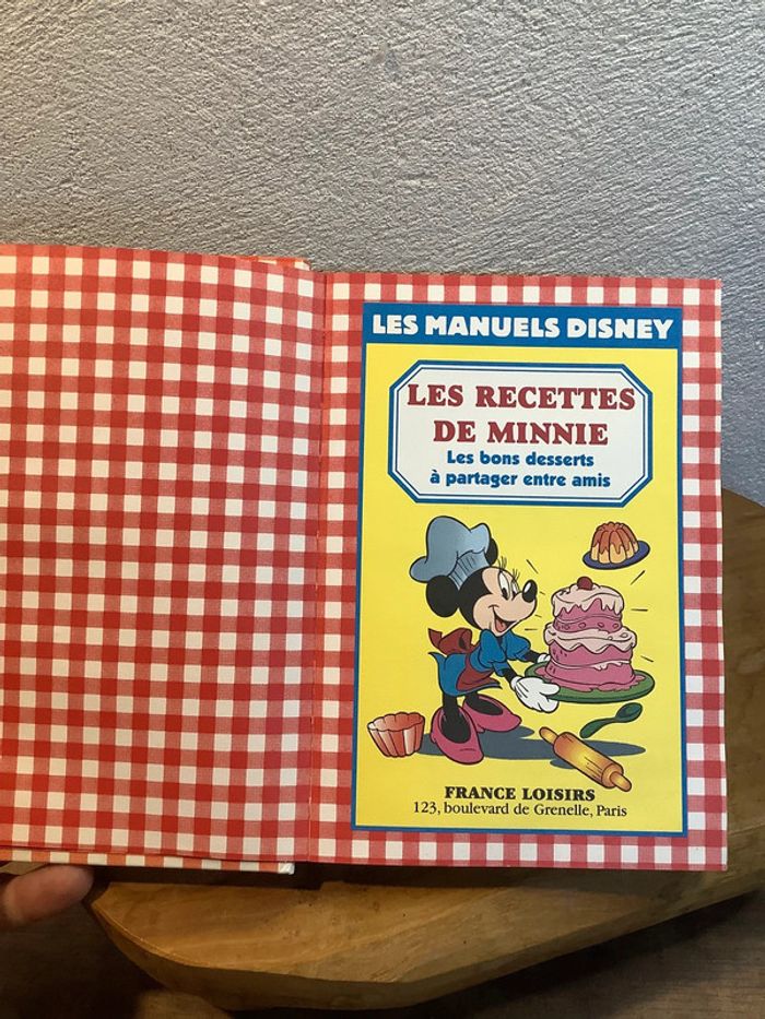 Livre les recettes de Minnie disney - photo numéro 5