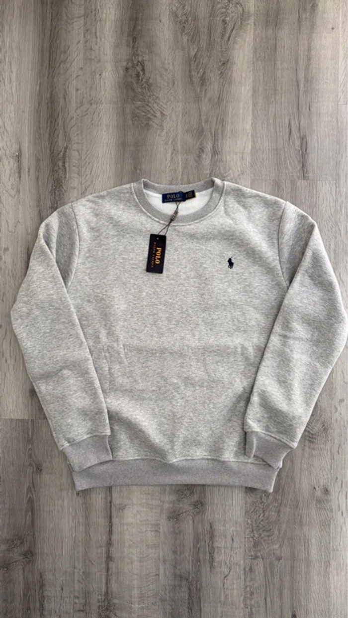 Sudadera Ralph Lauren gris