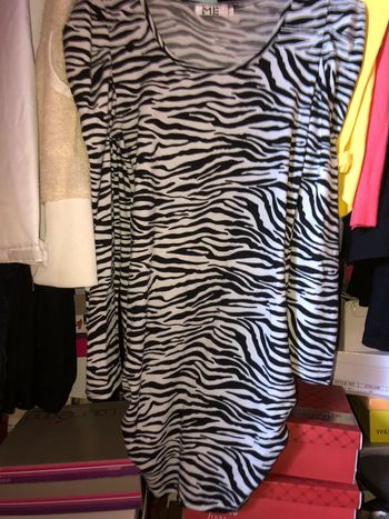 Robe zébrée