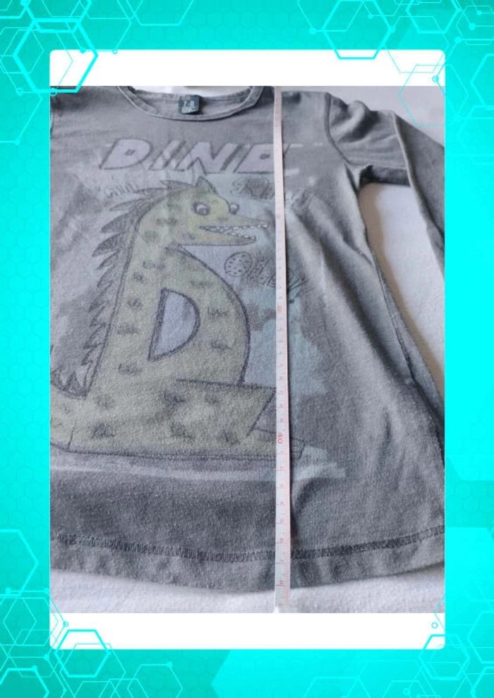 T shirt manches longues Zara kids - photo numéro 5